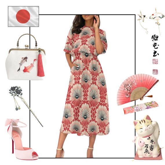 Ropa Japonesa Vestidos Casuales Chinos Vestimenta Japonesa Ropa