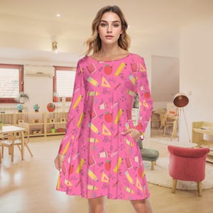 strapless open back dress Love Me or Leave Me Dress, Hot Pink – Chic Soul main image 0
