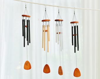 Personalized Memorial Wind Chimes | Custom Engraved Memorial Wind Chimes | Memorial Wind Chimes for Garden or Home Decoration