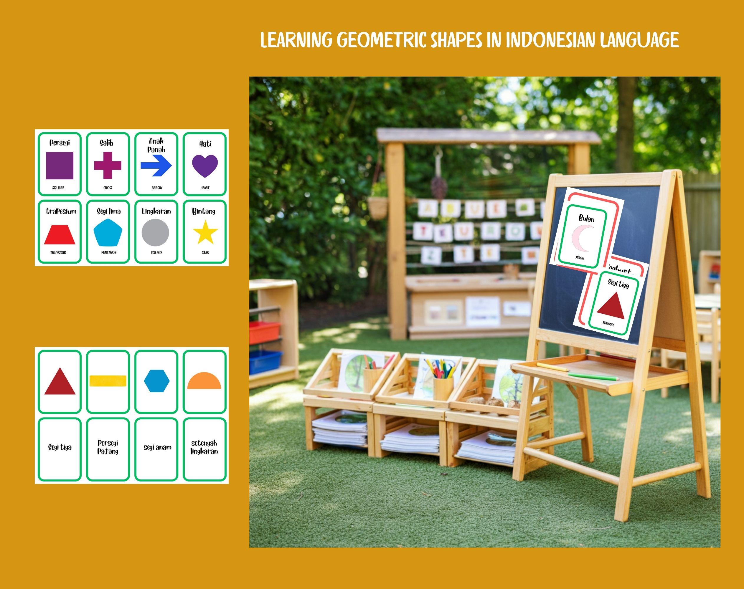 Printable Flashcards for Language Learning - Indonesian Montessori ...