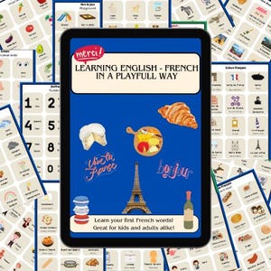 ebook to learn french, printable kids education, fun worksheets for early learners