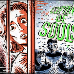 Carnival of Souls Art Print horror sci fi b-movie bmovie cult classic retro film criterion candace hilligoss herk harvey thriller circus