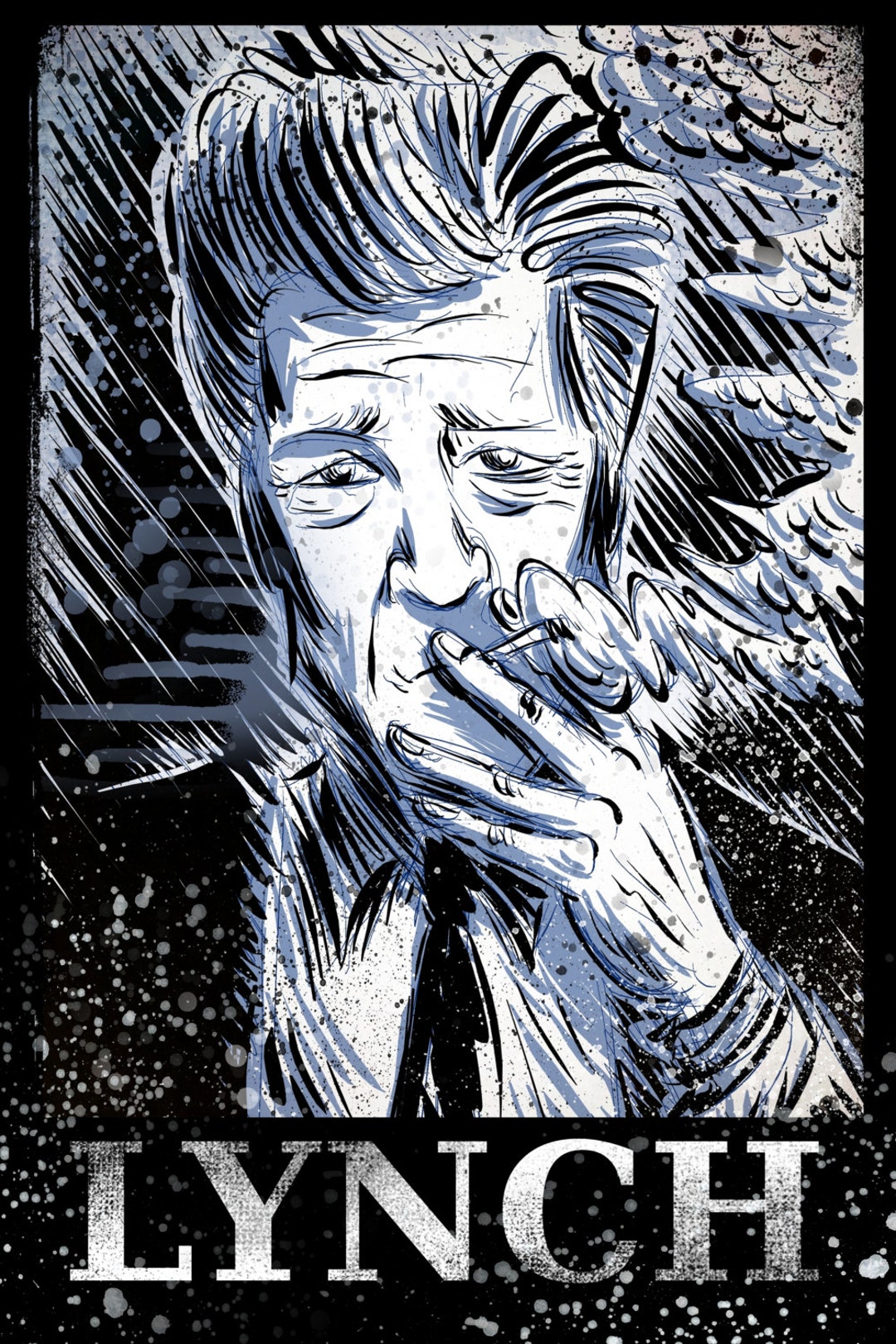 David Lynch Art Print Illustration Wild at Heart Eraserhead