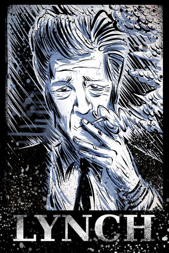 David Lynch Art Print Illustration Wild at Heart Eraserhead