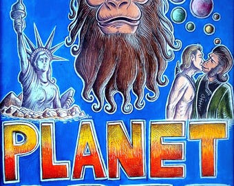 KUNSTDRUCK Planet der Affen