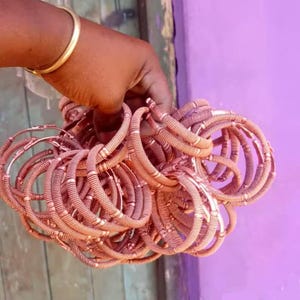 Copper Bangle, Adjustable One Size Fits All Bangle