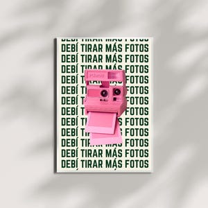 Bad Bunny - DtMF Poster / Debí Tirar Más Fotos Album  / Music Gift / Polaroid Camera / Album Art / Gift for Fans / Celebrity Art