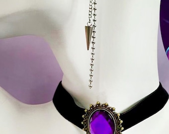 Pop D*mon H*nters Jewelry,R*mi Pendant,M*ra Earrings,Brincos M*ra-pop Caçadores De Demônios-Cosplay,Kpop Gemstone Collar,Hunter Fan Gift