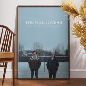 The Holdovers Poster, Geschenk für Ihn, Home Decor, Wanddekoration, Paul Giamatti, Dominic Sessa, Alexander Payne, Film Poster, Film Liebhaber Geschenk
