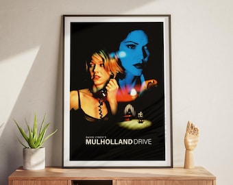 Mulholland Drive Movie Poster Print: David Lynch Film Art