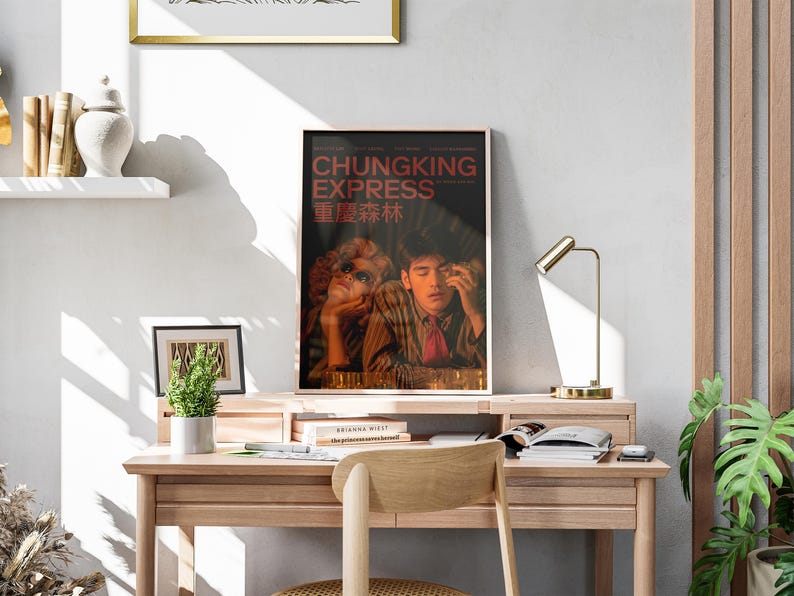 Chungking Express Poster, Retro Movie, Vintage Film, Wong Kar Wai, Fallen Angels, Ching Hsia image 5