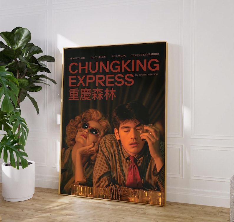 Chungking Express Poster, Retro Movie, Vintage Film, Wong Kar Wai, Fallen Angels, Ching Hsia image 4