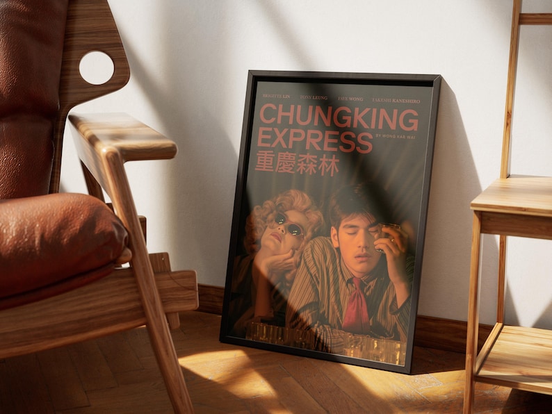 Chungking Express Poster, Retro Movie, Vintage Film, Wong Kar Wai, Fallen Angels, Ching Hsia image 6