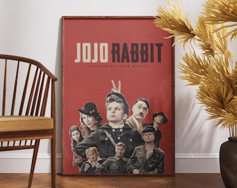 ジョジョ・ラビットの映画ポスター - Etsy 日本