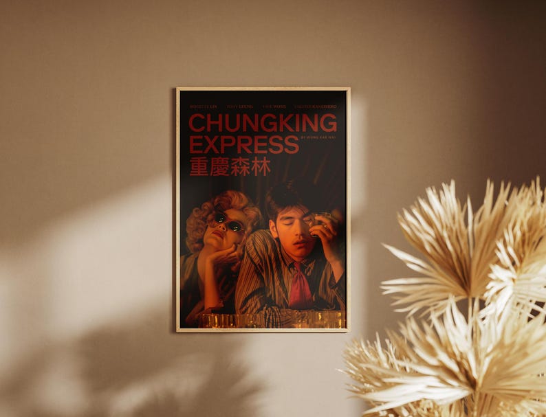 Chungking Express Poster, Retro Movie, Vintage Film, Wong Kar Wai, Fallen Angels, Ching Hsia image 7