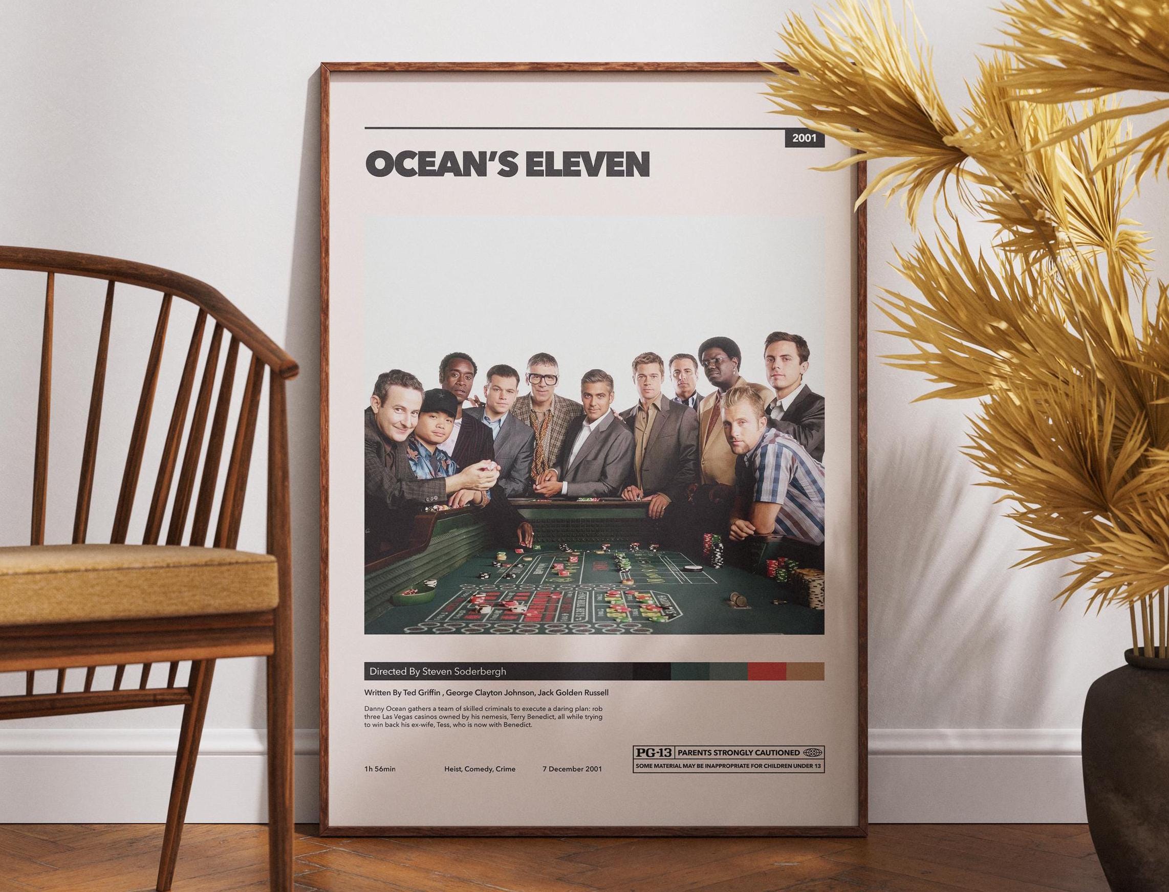 ocean-s-eleven-movie-poster-film-poster-wall-art-retro-poster