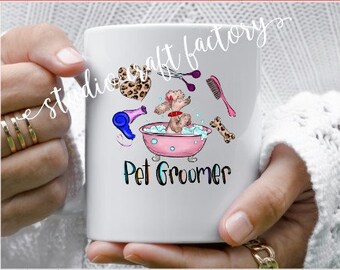 Dog Groomer Mug | Coffee Mug | Dog Lover | Occupation | Dog Washer