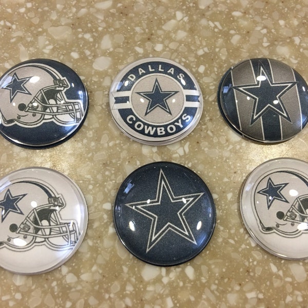 Handmade- Dallas Cowboys Mangets (set of 6)