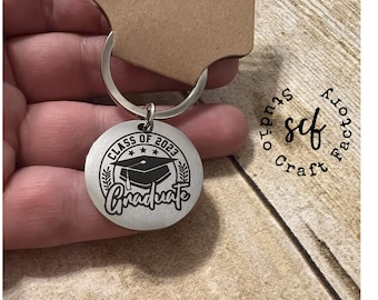 Graduation Keychain | New Grad | Class of 2023 | Son | Daughter | Graduate