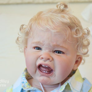 Custom Calia toddler baby doll sculpt by Ping Lau, reborn by Paris Alley Reborns, Crystal Nguyen, you choose hair and eyes