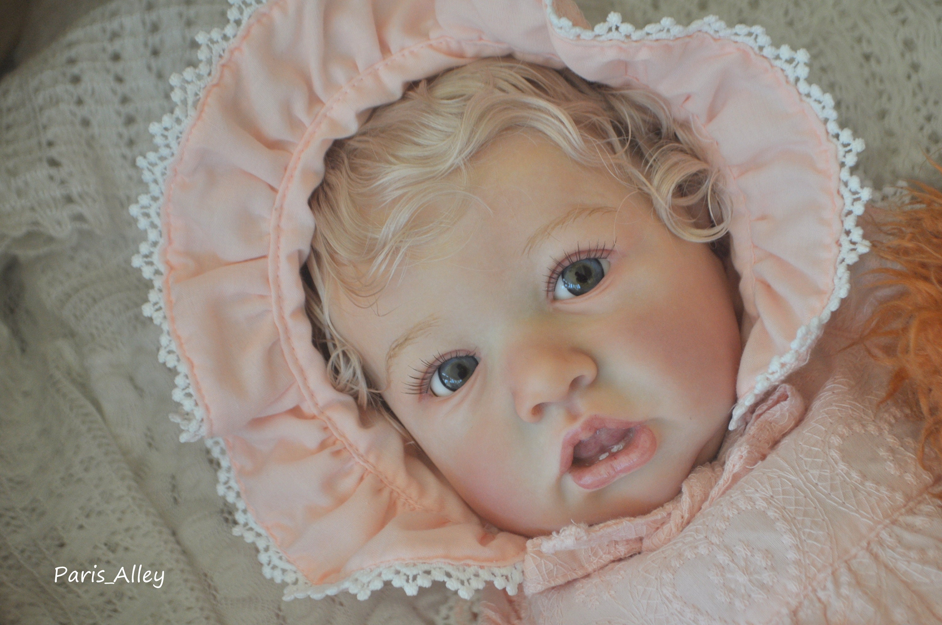 Custom Made to Order Saskia Toddler Baby Doll by Bonnie Brown