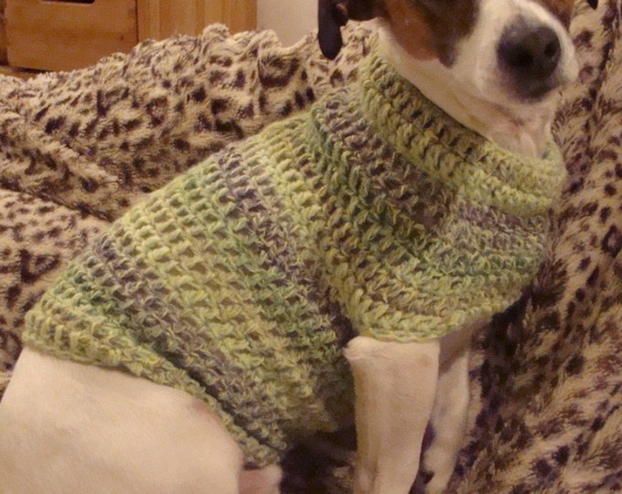 Crochet Pattern for Small Dog Coat Small Dog Size Permission to Sell