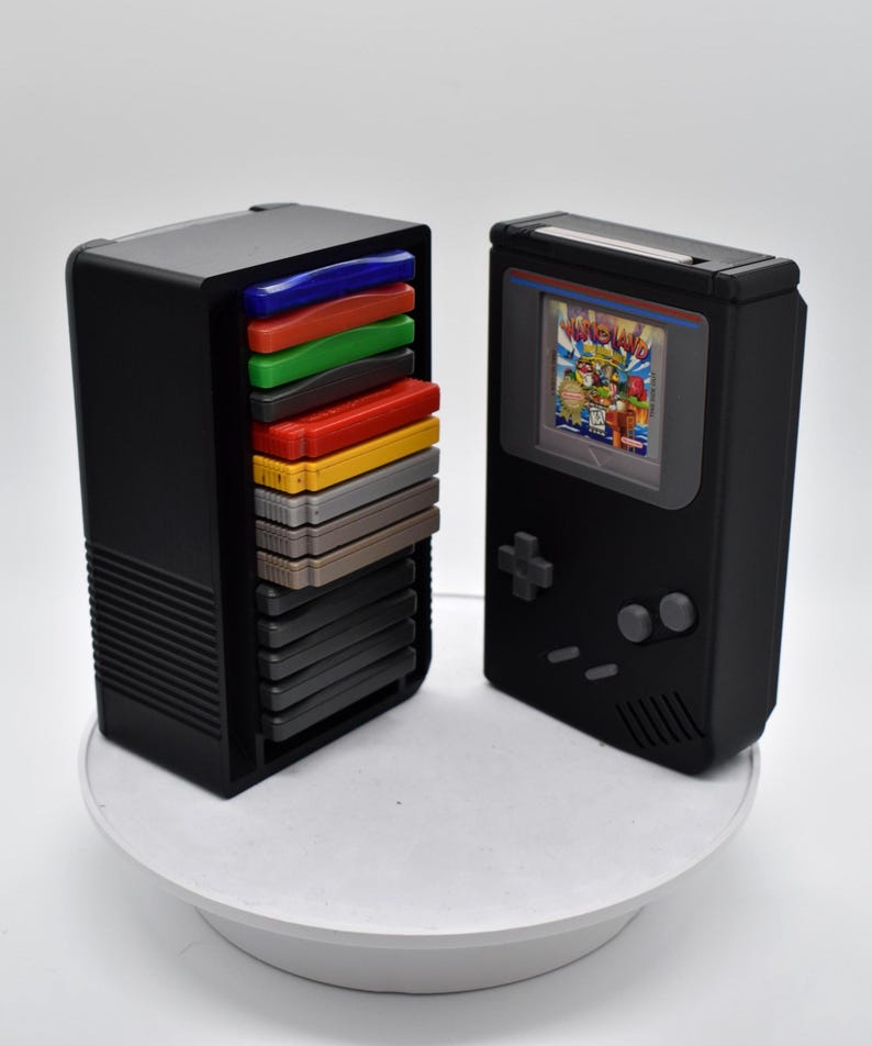 ゲームボーイ ゲームディスプレイホルダー ブラック