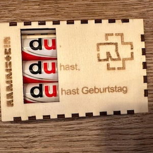Rammstein Geburtstag DUPLO Box