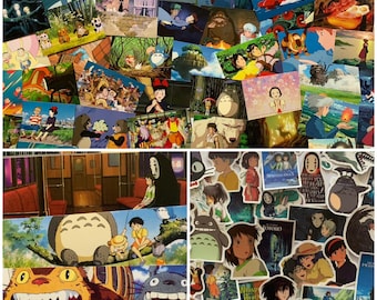 Studio Ghibli Gift Set: Japanese Animation Postcards & Gifts