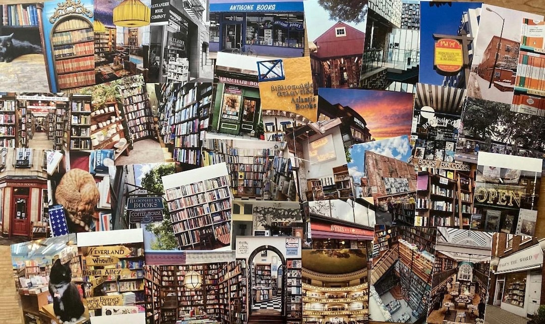 Bookstore Photography Postcards: Bookshops Around the World Prints ...