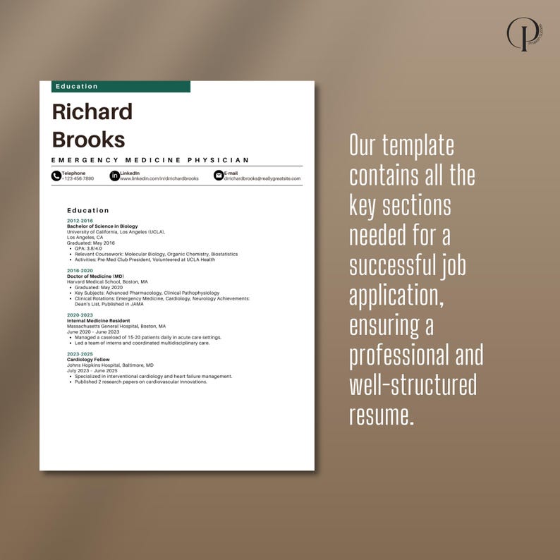 Ats Friendly Cv Template for Emergency - Il 794xN.7075581441 L913