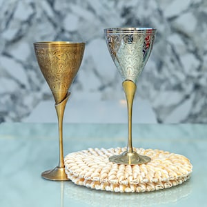 Long Goblet For Wine |  Medieval King Drinkware | Regal Heritage Goblet – A Toast to Timeless Elegance