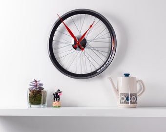 Racing Bike wheel clock 17 inch diameter