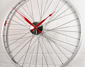 Bicycle Wheel Clock for Stephanie