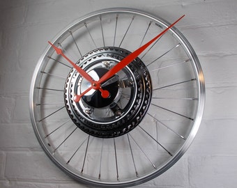 Bike Sprocket Wheel Clock 45cm