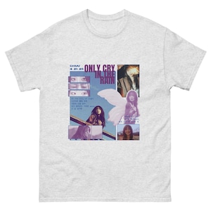 CHUU Only cry in the rain Unisex T-Shirt | KKOTI Kpop Fan Merch