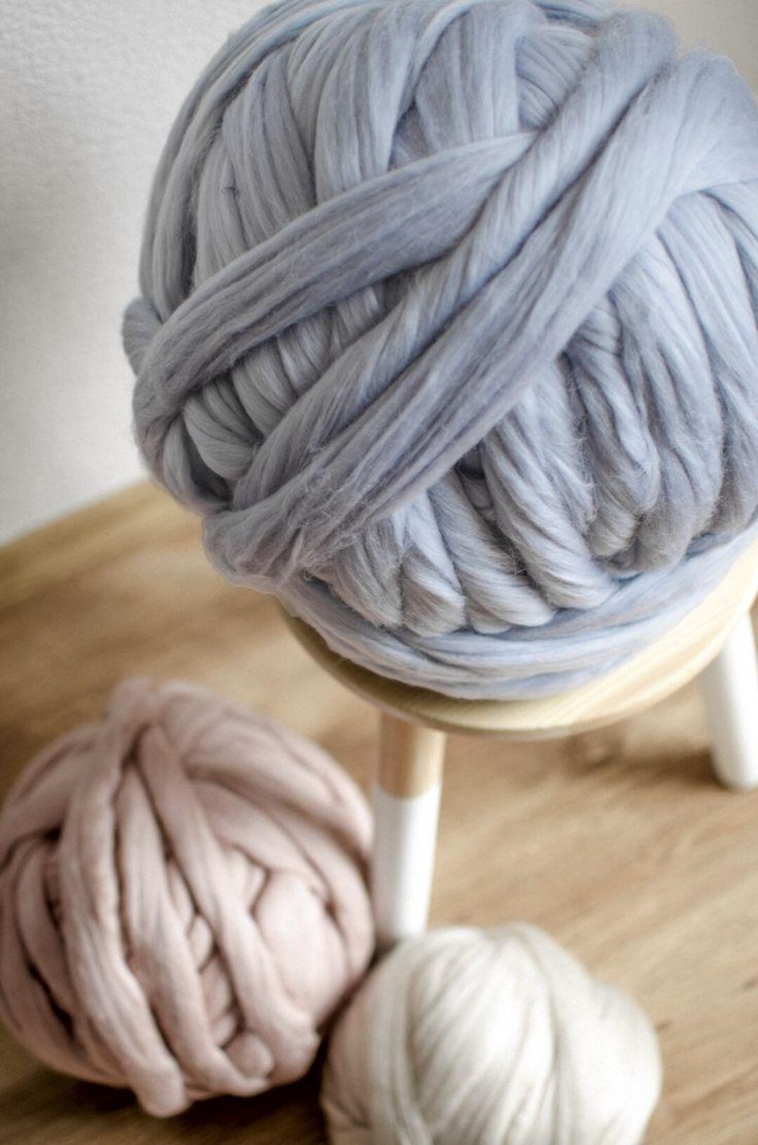 100% Merino Wool Roving – Super Bulky Wool for Felting, Spinning ...
