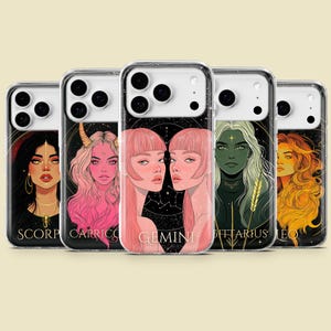 Gemini Zodiac Phone Case - Cosmic Design for iPhone and Samsung