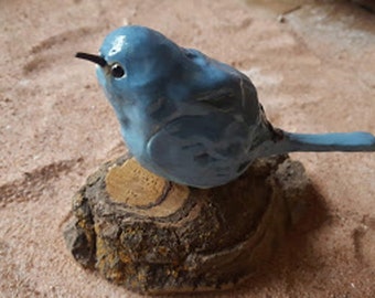 STONEWARE MOUNTAIN BLUEBIRD