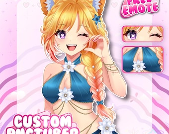 Custom PNGtuber | Custom PNGtuber Character for Commercial Use | PNGtuber for Stream | PNGtuber Commission | PNGtuber Model | PNGtuber Anime