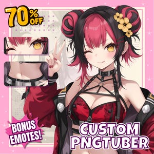 Custom Pngtuber | Pngtuber Commission | pngtuber avatar| Png Tuber | anime | anime commission | vtuber | vtuber model | veadotube | pfp
