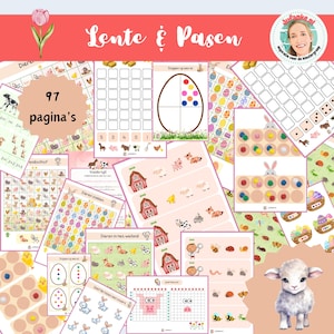 Pacote de atividades Primavera e Páscoa - maxi