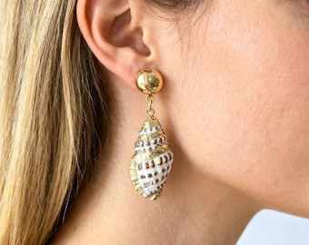 QLEUIFT 1 Paio Orecchini Vintage A Smerlo Orecchini A Perla - Foto 8