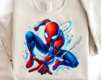 Spiderman Png, Superhero PNG, Comic Hero Png, Action Hero Png, Spidey Png, Sublimation Design, Png File