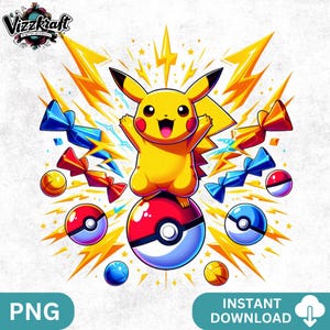 Cartoon PNG File: High-Resolution Sublimation Design (Digital Download