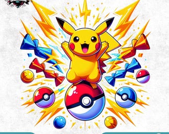 Cartoon PNG File: High-Resolution Sublimation Design (Digital Download
