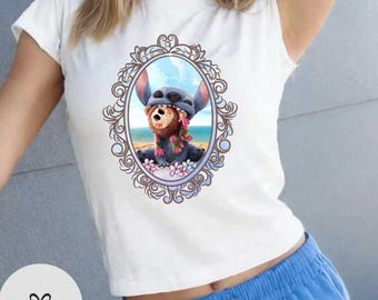 Disney Lilo & Stitch Live action 2025 T-Shirt Baby tee Tank top, Stitch Kakamora Moana shirt, WDW Disneyland Family Matching Shirt
