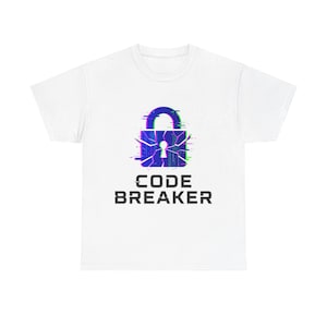 BREAKER T-shirt | Unisex basic T-shirt met print op de voorkant - Opvallend grafisch shirt