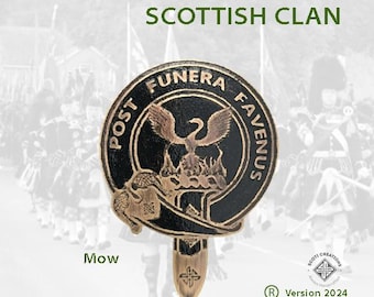 Clan Mow Badge, Scottish  Clan