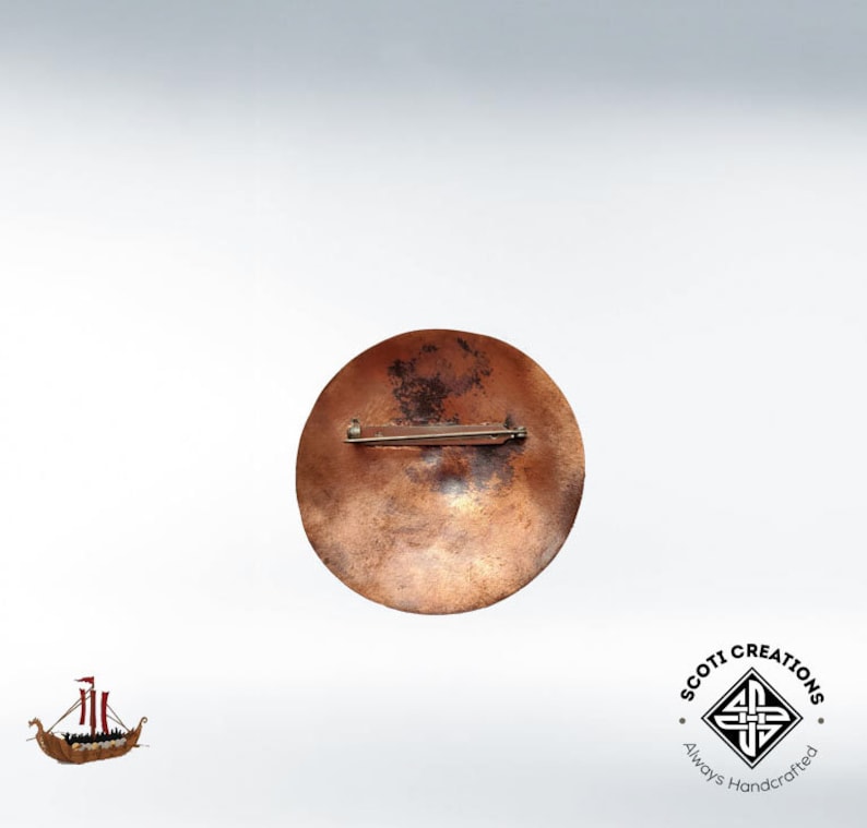 Viking LindwormLindwurm Brooch